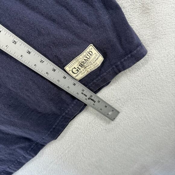 Vintage Marithe Girbaud Shirt men's XL Blue Graphic Baggy Hip Hop Oversized y2k - Picture 6 of 10